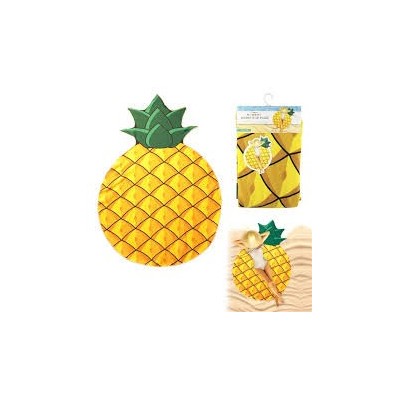 Serviette de plage ronde ananas – Grande serviette douce pour plage et piscine à Dakar
