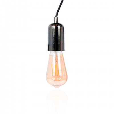 LAMPE SUSPENSION VINTAGE NOIR HOME DECO LIGHT