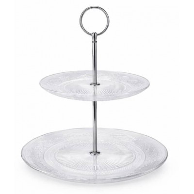 Glass Serving Stand