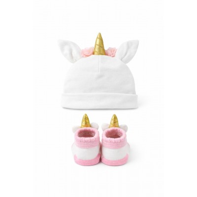 Unicorn Baby Hat and Socks Set - Soft Comfort | Senbonsplans Dakar