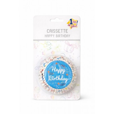 Caissettes Cupcakes Happy Birthday - Déco Pâtisserie | Senbonsplans Dakar