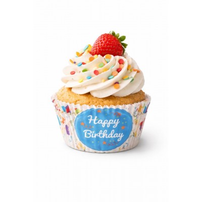 Caissettes Cupcakes Happy Birthday - Déco Pâtisserie | Senbonsplans Dakar
