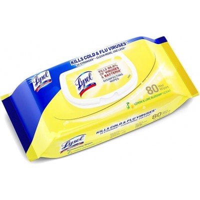 LYSOL Disinfecting Wipes - Antibacterial | Senbonsplans Dakar