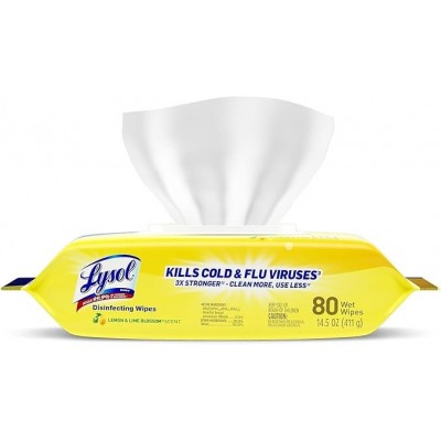 LYSOL Disinfecting Wipes - Antibacterial | Senbonsplans Dakar