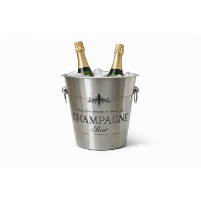 Stainless Steel Champagne Bucket - Elegant | Senbonsplans Dakar