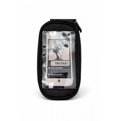 Sacoche avec support smartphone tactile