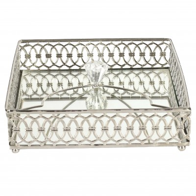 Metal Napkin Holder Tray