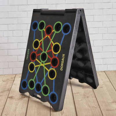 Multifunctional fitness kit – Training board with resistance bands