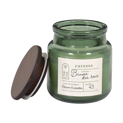 Bougie parfumée en pot avec couvercle – Senteur naturelle – Décoration maison