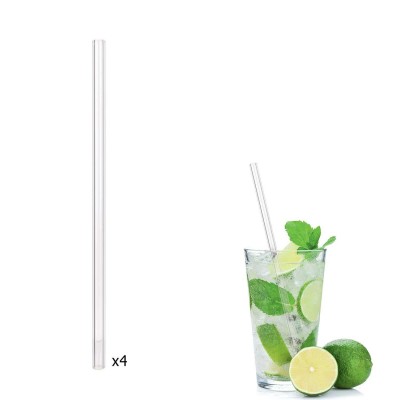 Reusable Stainless Steel Straw with Cleaning Brush