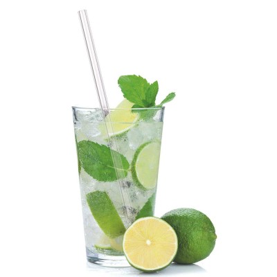 Reusable Stainless Steel Straw with Cleaning Brush