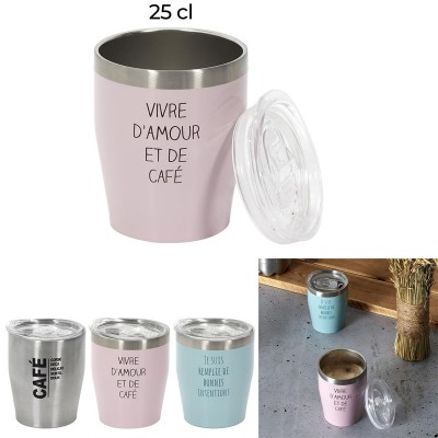 Mug de voyage isotherme 30cl