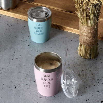 Mug acier inoxydable 30cl