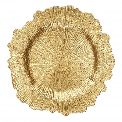 Dessous d'Assiette Gold Décoratif | Mariage & Réception | Senbonsplans Dakar