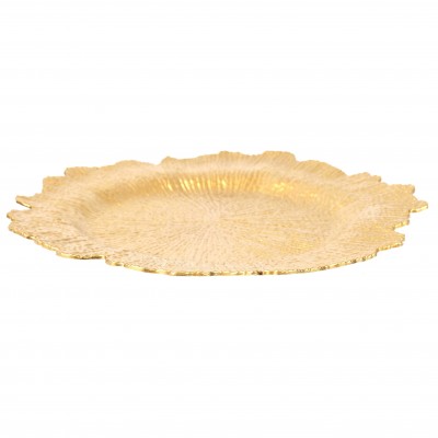 Gold Decorative Charger Plate – Elegant Table Presentation Tray