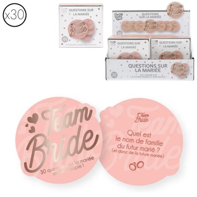 “Team Bride” Sticker Set – Bachelorette & Wedding Party Labels