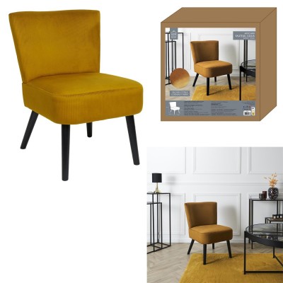 Fauteuil Crapaud Giulia en Velours - Design Moderne | Senbonsplans Dakar