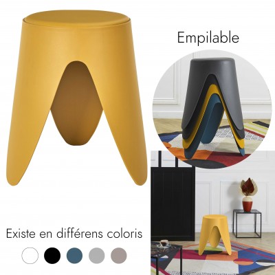 Tabouret design moderne multifonction – Assise décorative