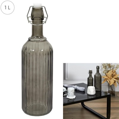 Bouteille en Verre avec Fermoir 1L - Style Vintage | Senbonsplans Dakar