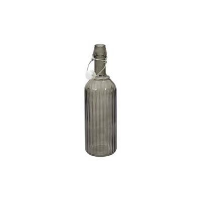 Glass Bottle with Swing Top 1L - Vintage Style | Senbonsplans Dakar