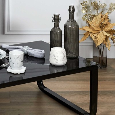 Bouteille décorative en verre avec bouchon – Style vintage