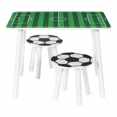 Ensemble table et chaises pour enfants – Thème football