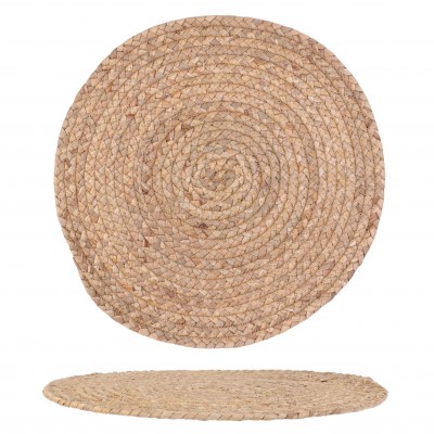 Set de table rond en fibres naturelles – Style bohème