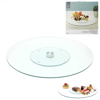 Glass Rotating Serving Tray (Lazy Susan)