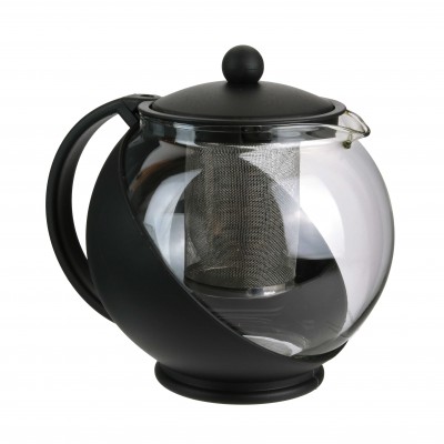 Glass Teapot with Stainless Steel Infuser - Modern | Senbonsplans Dakar