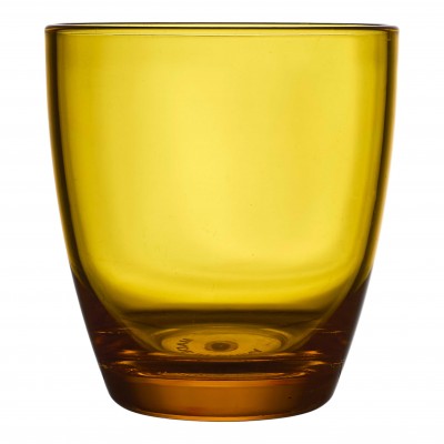 Modern Colored Glass Tumbler – Decorative Drinking Glass