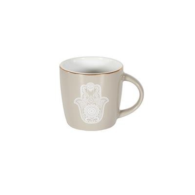 Decorative Ceramic Mug Hamsa Hand 33cl | Senbonsplans Dakar