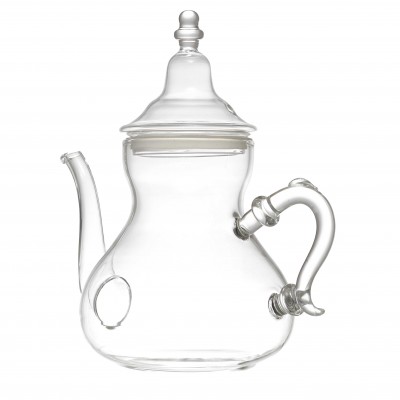 Elegant Glass Teapot with Lid – Tea Serving Pot