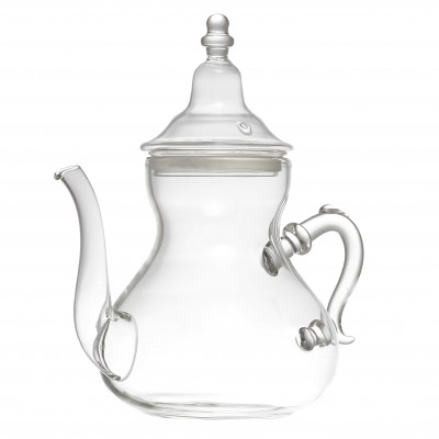 Elegant Glass Teapot with Lid – Tea Serving Pot