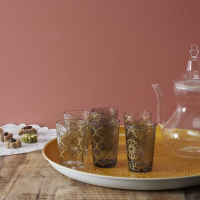 Elegant Glass Teapot with Lid – Tea Serving Pot