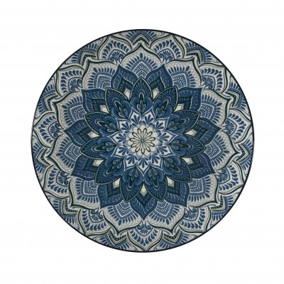 Service vaisselle Mandala Bleu