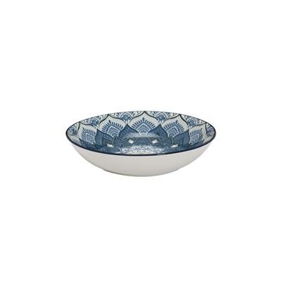 Blue Mandala 12-Piece Dinnerware Set - Porcelain | Senbonsplans Dakar