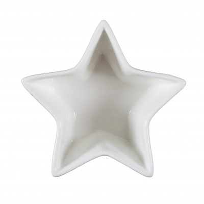 Ensemble de Plateaux en Porcelaine Lune et Étoiles – Lot de 9 Pièces pour Service Apéritifs et Desserts