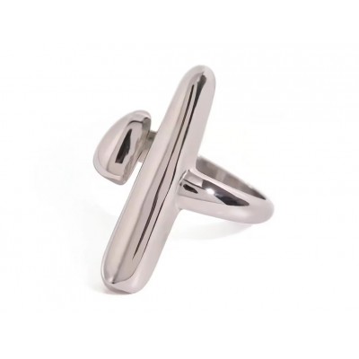 Bague à barre double