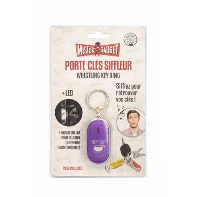 Porte-clés siffleur de sécurité