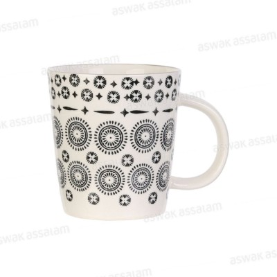 MUG PORCELAINE DECORÉ 25 CL