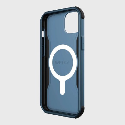 : Coque Raptic Fort Built MagSafe iPhone Bleu Marine – Antichoc