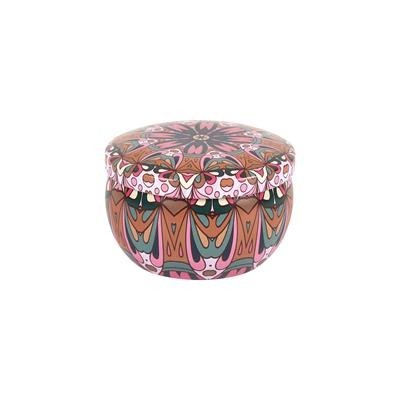 Boîte Mandala en Métal Ronde - Rangement Décoratif | Senbonsplans Dakar