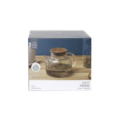 CACIA GLASS TEAPOT 90CL