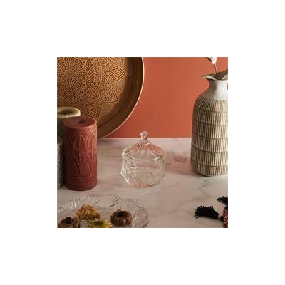 GLASS CANDY DISH 200CL