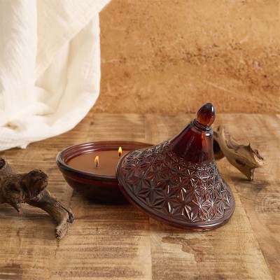 GLASS TAGINE SCENTED CANDLE