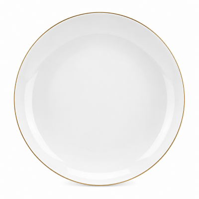 Porcelain soup plate