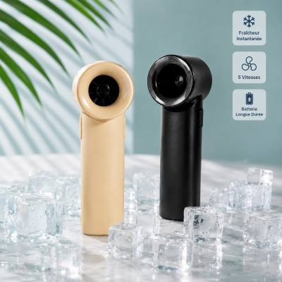 Mini Ventilateur Portable Rechargeable – Compact et Silencieux