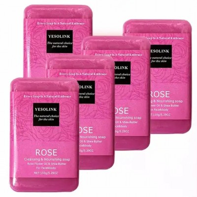Savon nettoyant et nourrissant à la rose