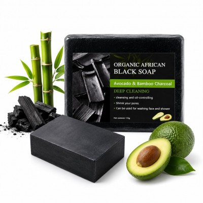 Organic African black soap