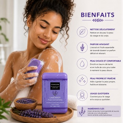 Lavender Plant Scented Soap